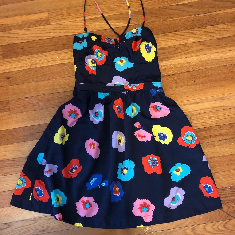 Blue Flower Dress Size 6